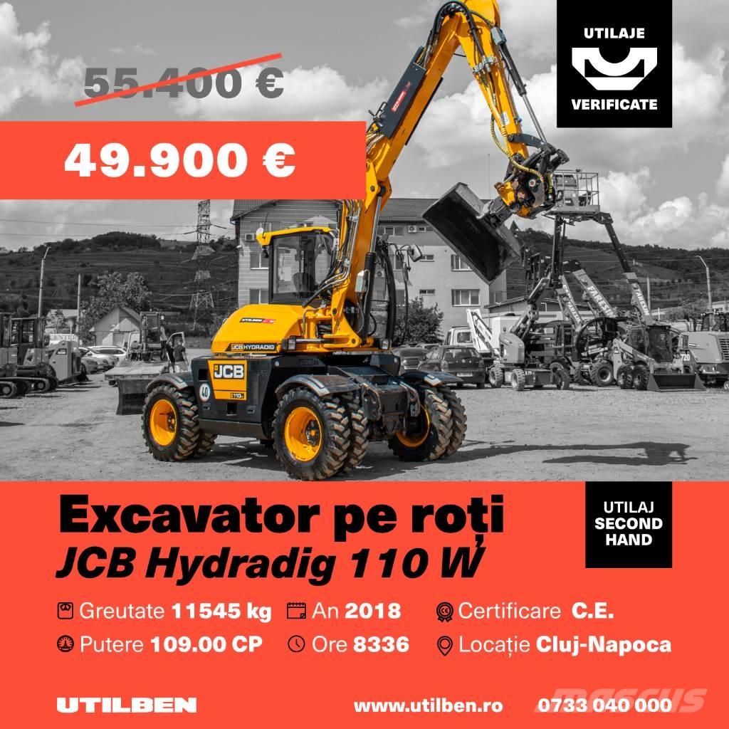 JCB Hydradig 110 W Εκσκαφείς με τροχούς - λάστιχα