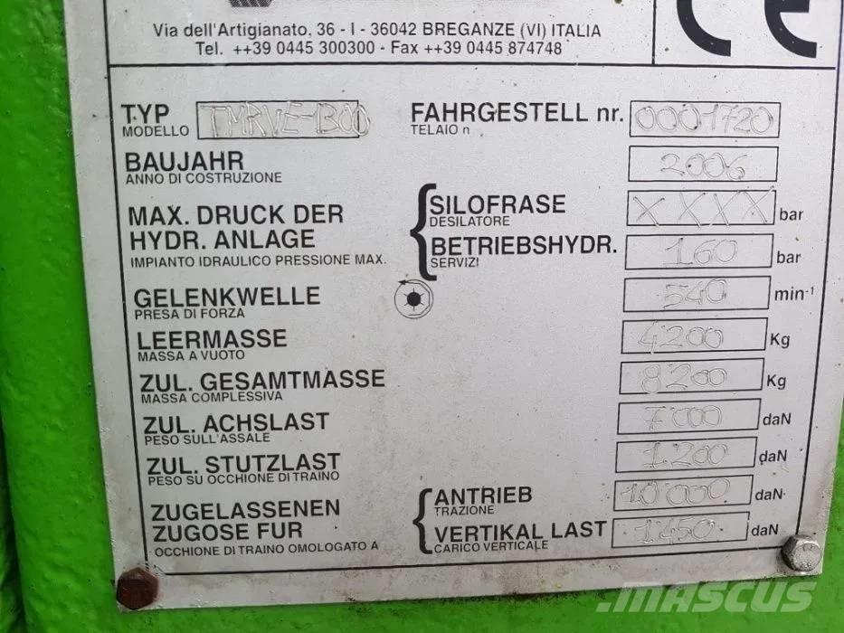  Farezin 13 m 3 Άλλα μηχανήματα κτηνοτροφίας και εξαρτήματα