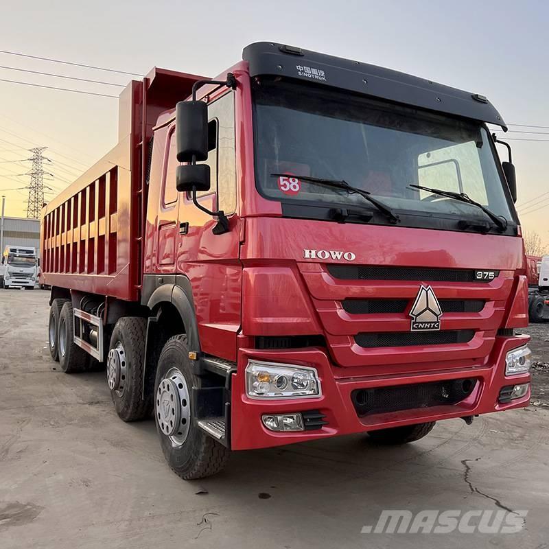 Howo 375 8x4 Φορτηγά Ανατροπή