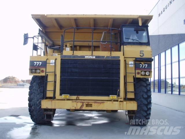 CAT 777 Άκαμπτα Dumper με ανατρεπόμενο κάδο