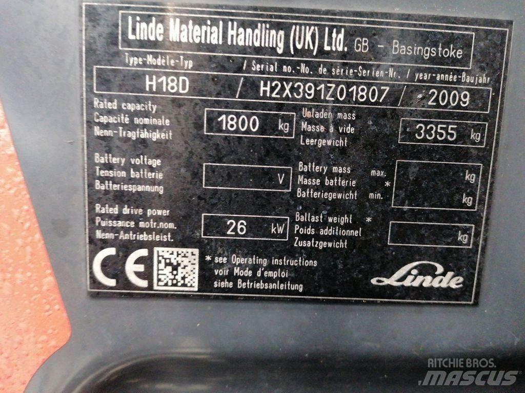 Linde H18D Πετρελαιοκίνητα Κλαρκ