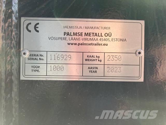 Palmse Trailer D1000 Ανατρεπόμενες ρυμούλκες