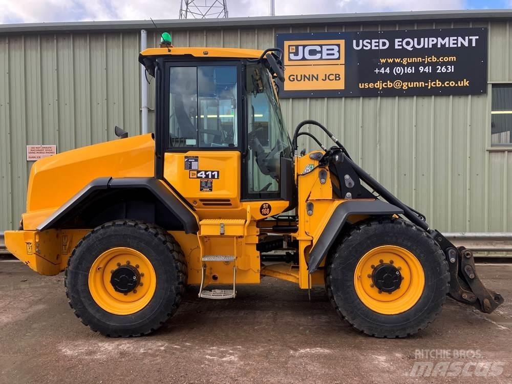 JCB 411 Φορτωτές με λάστιχα (Τροχοφόροι)