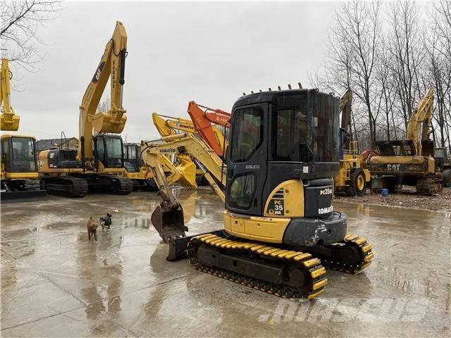 Komatsu PC35MR-2 Εκσκαφείς με ερπύστριες