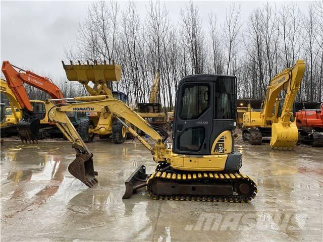 Komatsu PC35MR-2 Εκσκαφείς με ερπύστριες