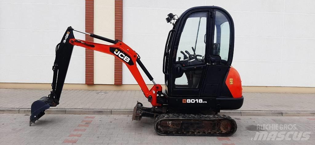 JCB 8018 CTS Εκσκαφάκι (διαβολάκι) < 7t