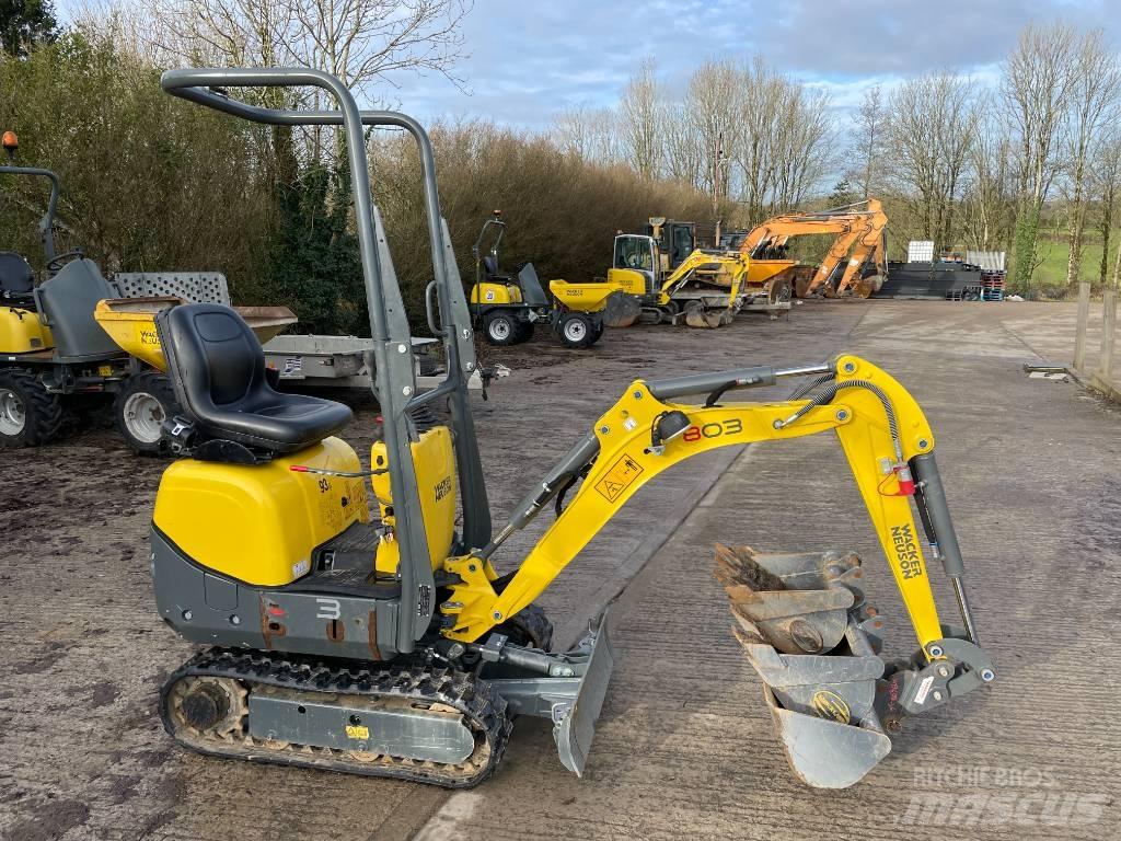 Wacker Neuson 803 Εκσκαφάκι (διαβολάκι) < 7t