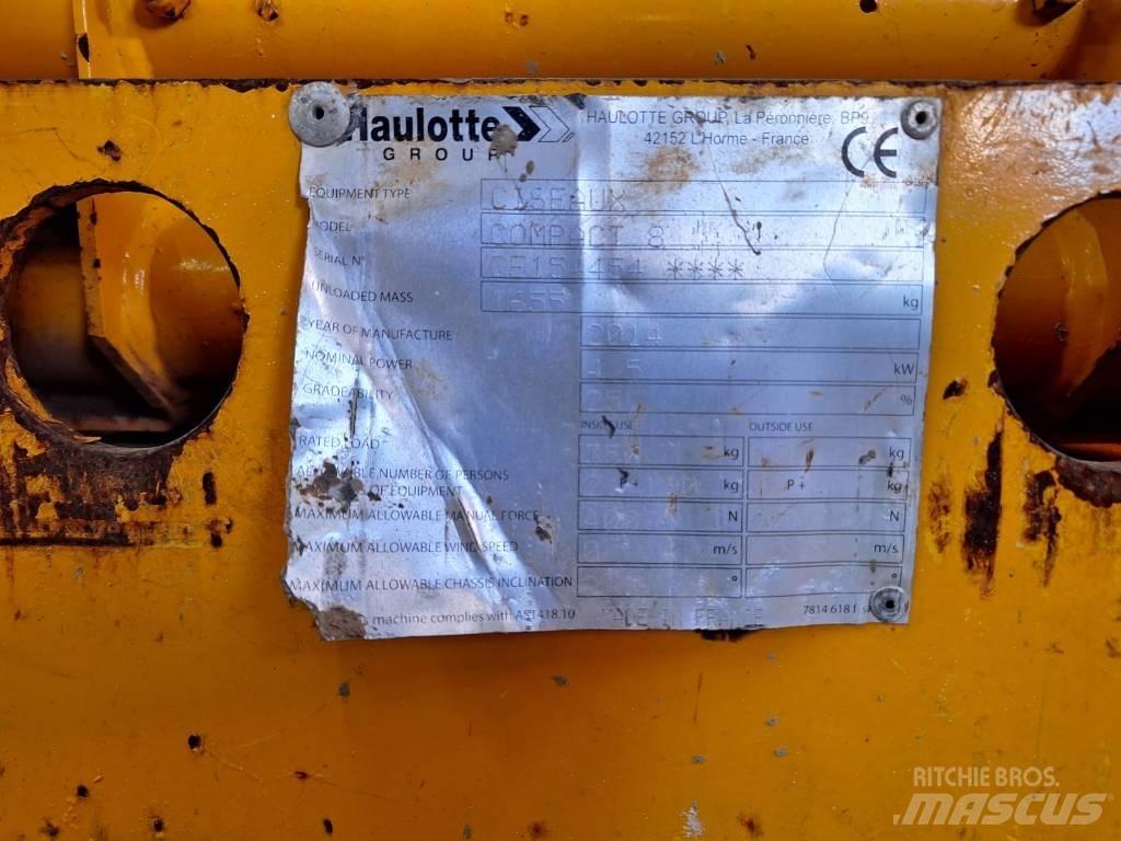 Haulotte Compact 8 Ανυψωτήρες ψαλιδωτής άρθρωσης