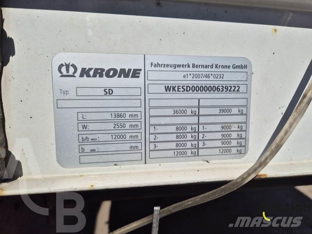 Krone SD Ημιρυμούλκες Κουρτίνα