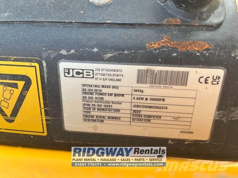 JCB HT D5 Ερπυστριοφόρα Dumpers - Ντάμπερ
