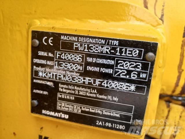 Komatsu PW138MR-11E0 Εκσκαφείς με τροχούς - λάστιχα