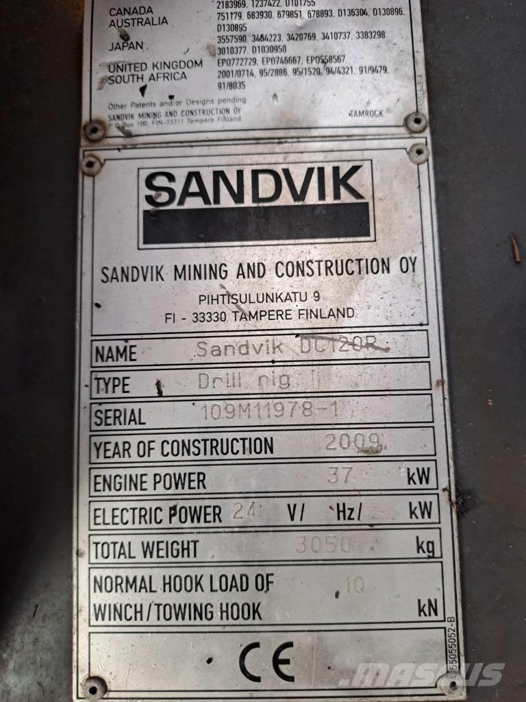 Sandvik DC 121R Εξοπλισμός επιφανειακών γεωτρήσεων
