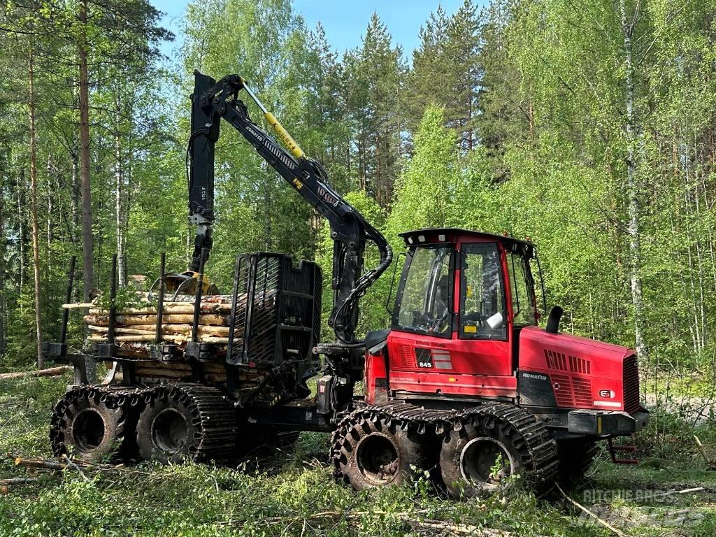 Komatsu 845 Μεταφορείς ξυλείας