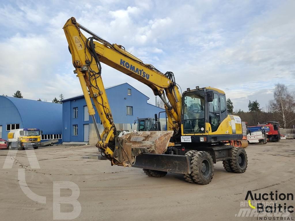 Komatsu PW160-7 Εκσκαφείς με τροχούς - λάστιχα