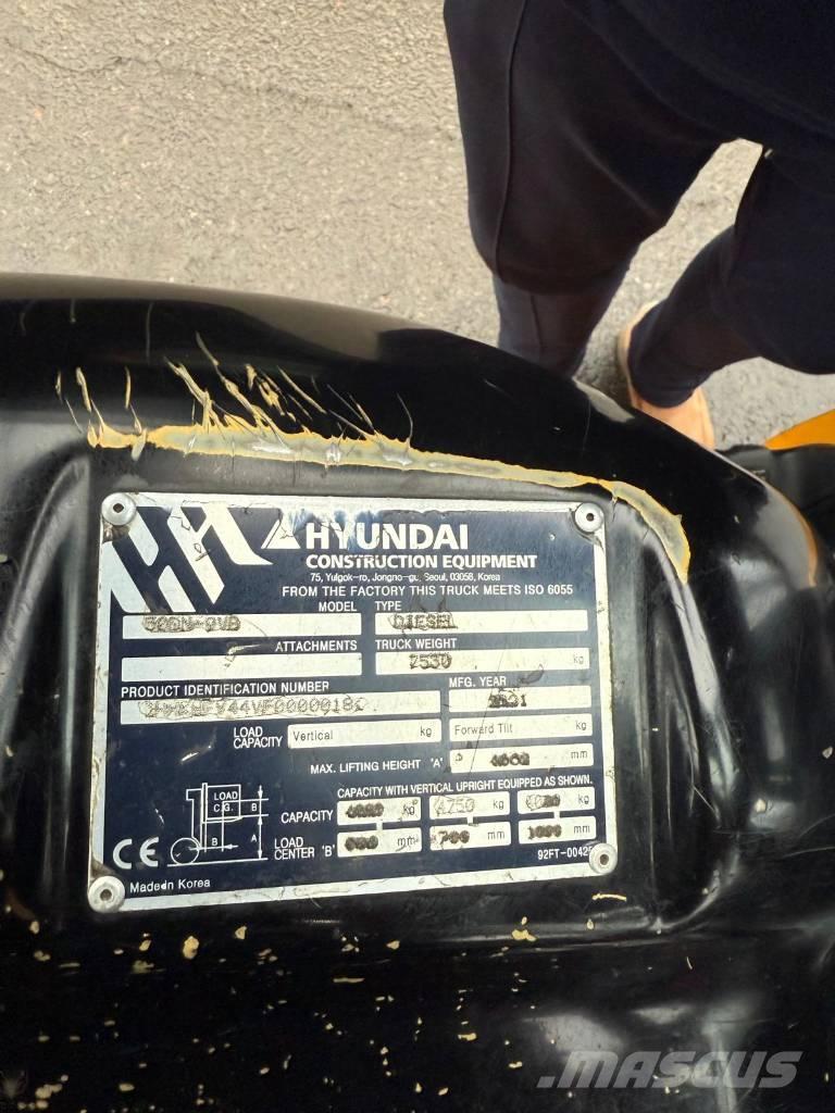 Hyundai 50 DN-9 VB Πετρελαιοκίνητα Κλαρκ