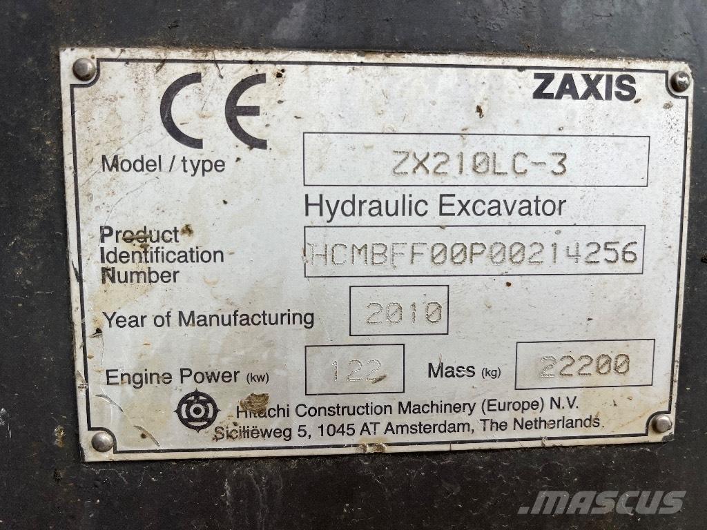 Hitachi ZX 210-3 Εκσκαφείς με ερπύστριες