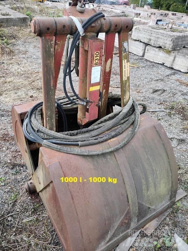 Priestman kauha Εξαρτήματα και εξοπλισμός για γερανούς