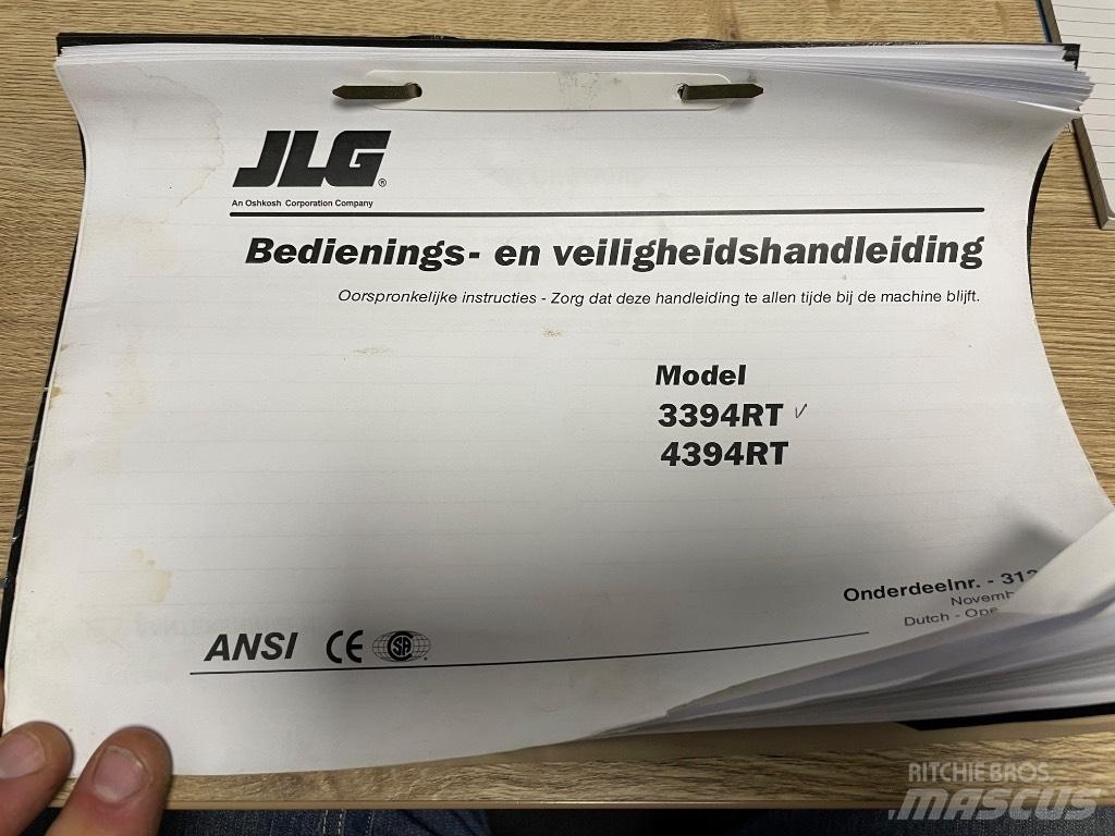 JLG 3394 RT Ανυψωτήρες ψαλιδωτής άρθρωσης