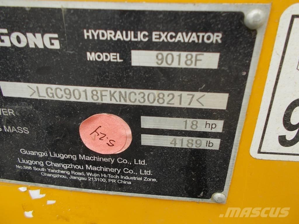 LiuGong 9018 F Εκσκαφάκι (διαβολάκι) < 7t