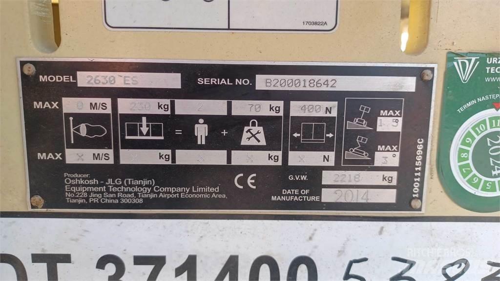 JLG 2630ES Ανυψωτήρες ψαλιδωτής άρθρωσης