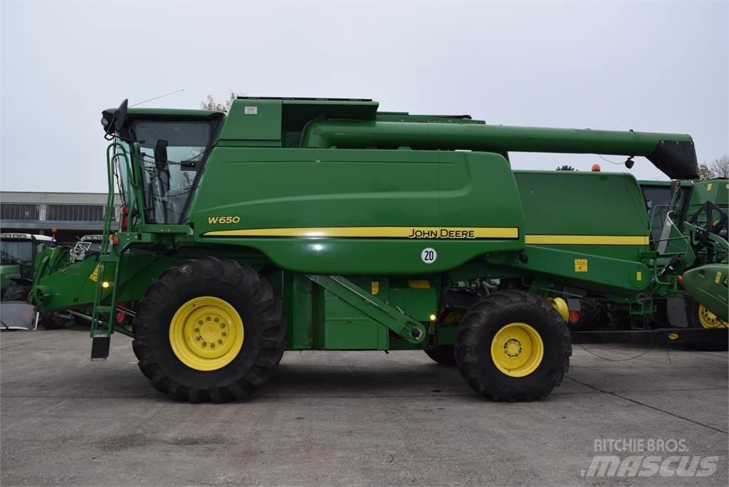 John Deere W 650 Θεριζοαλωνιστικές μηχανές