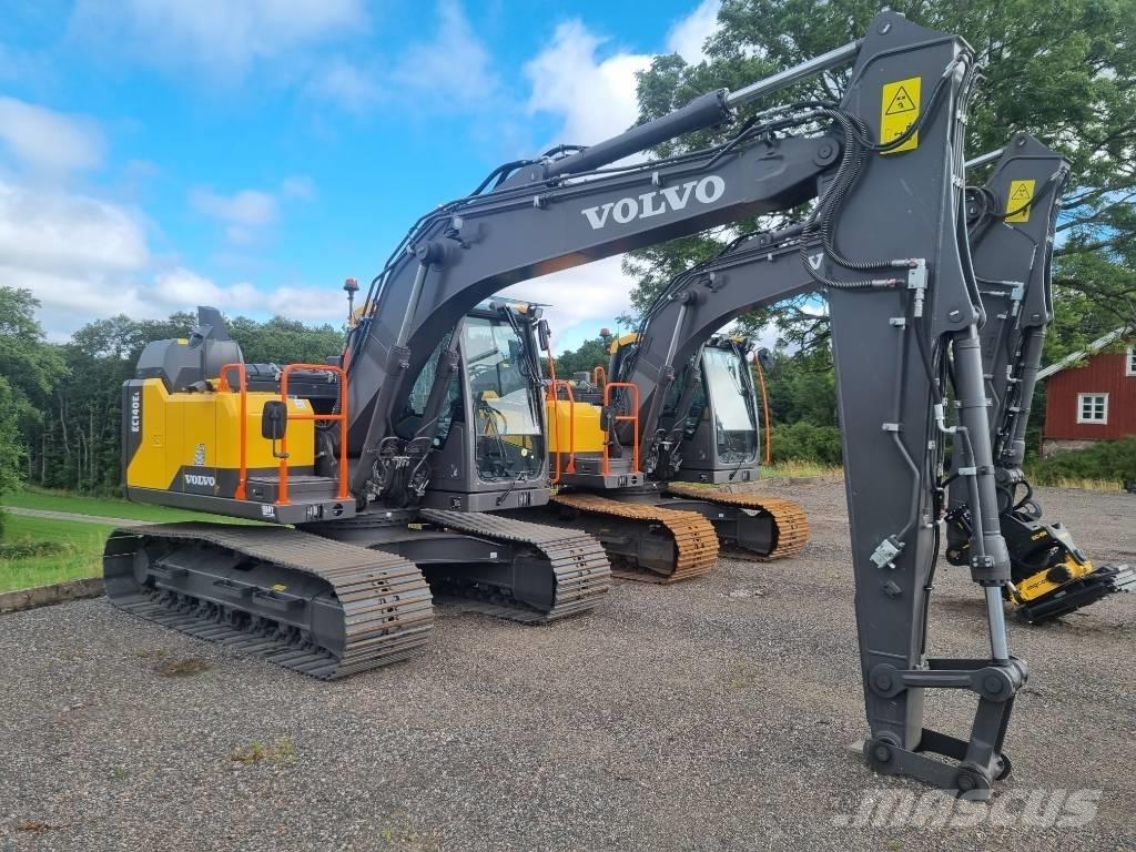 Volvo EC 140 EL Εκσκαφείς με ερπύστριες