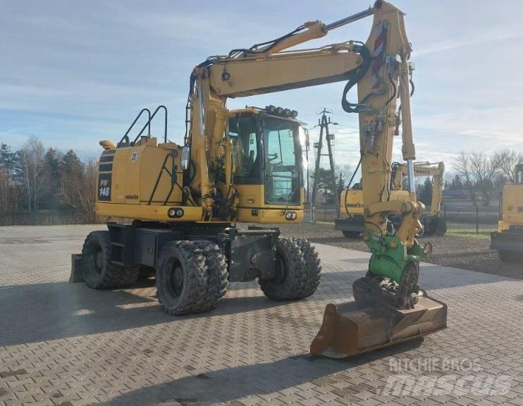 Komatsu PW 148-10 Εκσκαφείς με τροχούς - λάστιχα