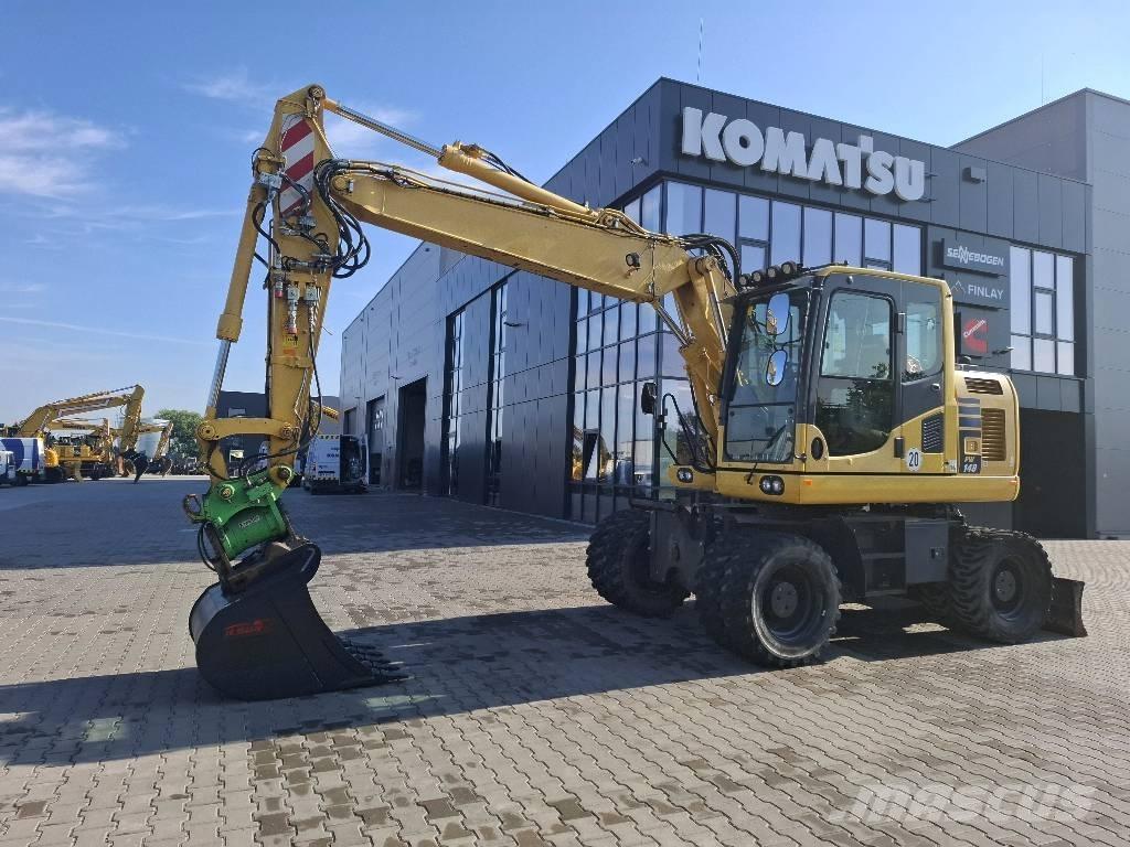 Komatsu PW 148-10 Εκσκαφείς με τροχούς - λάστιχα