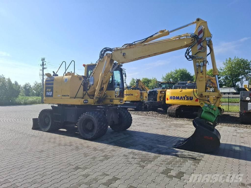 Komatsu PW 148-10 Εκσκαφείς με τροχούς - λάστιχα