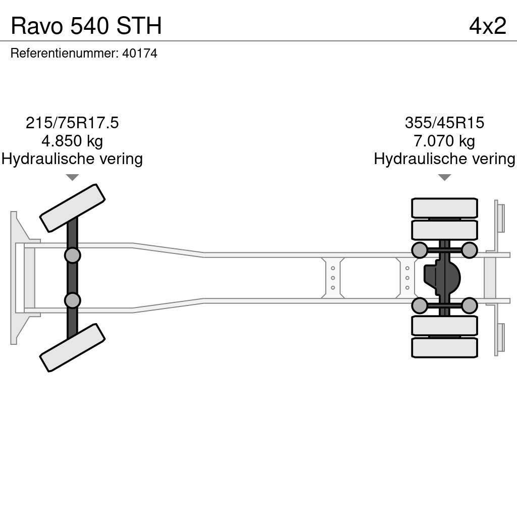 Ravo 540 STH Φορτηγά σκούπες