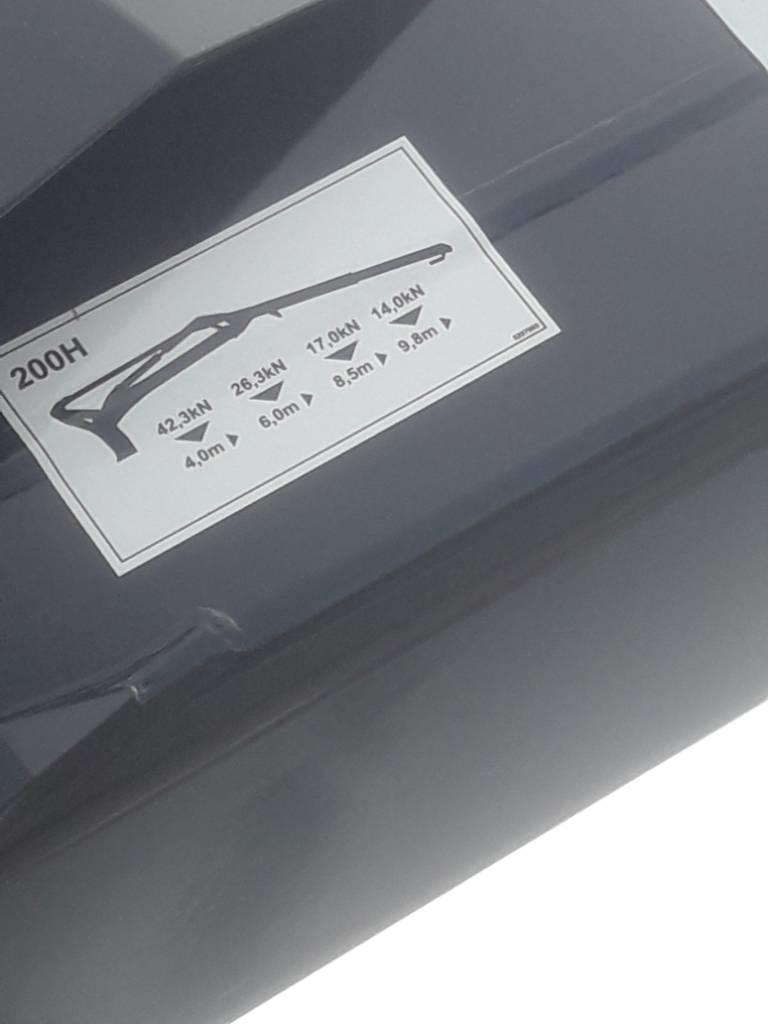 Komatsu 200H Γερανοί συλλεκτικών μηχανών