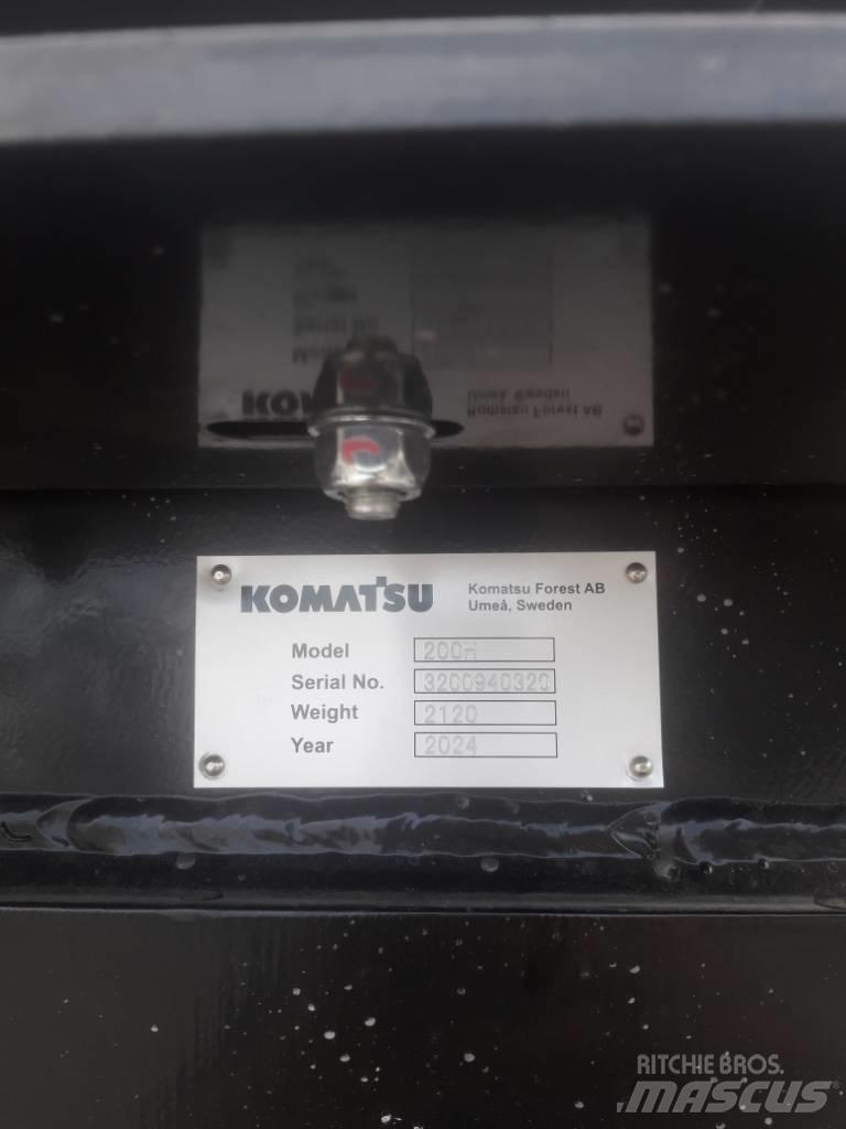 Komatsu 200H Γερανοί συλλεκτικών μηχανών