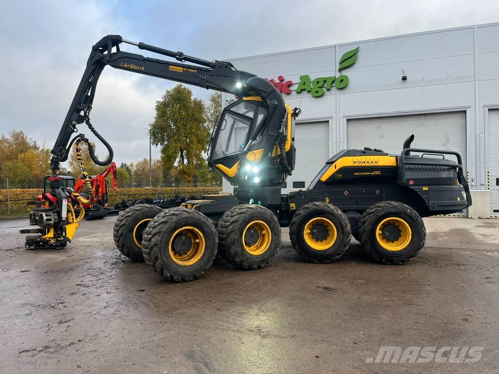 Ponsse Scorpion King Θεριζοαλωνιστικές μηχανές