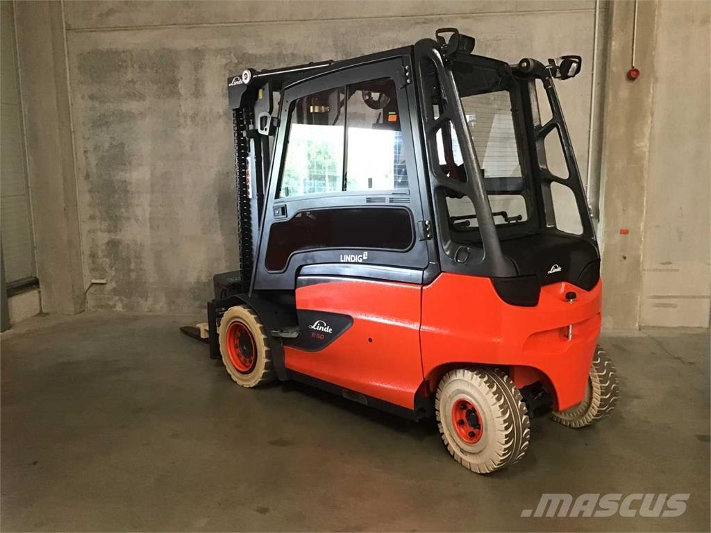 Linde E50HL Ηλεκτρικά περονοφόρα ανυψωτικά κλαρκ