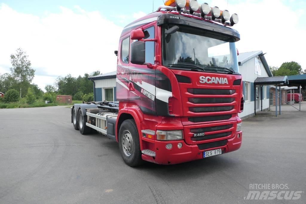 Scania R480lb6x2hsz Φορτηγά ανατροπή με γάντζο