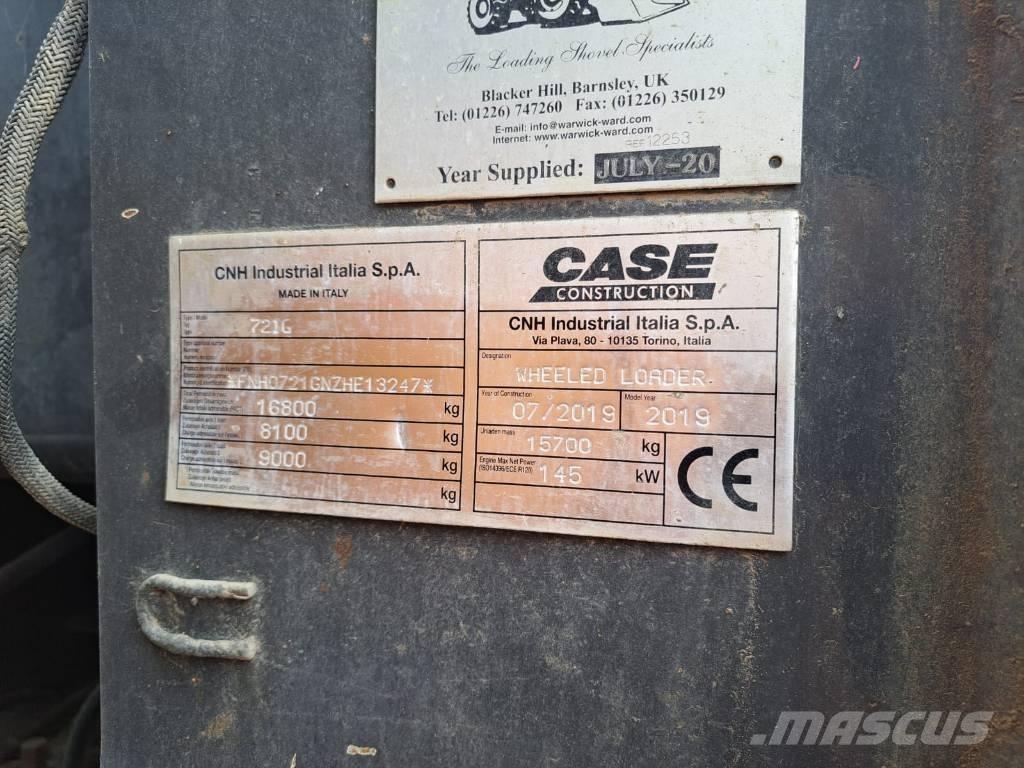 CASE 721 G Φορτωτές με λάστιχα (Τροχοφόροι)