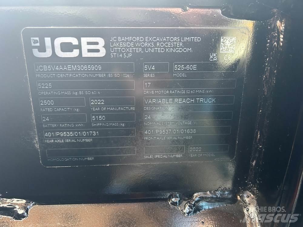 JCB 525-60 E-TECH Τηλεσκοπικοί ανυψωτές