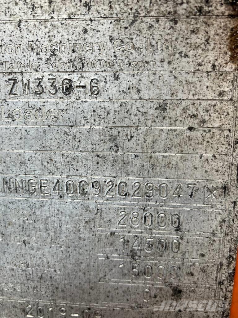 Hitachi ZW330-6 Φορτωτές με λάστιχα (Τροχοφόροι)