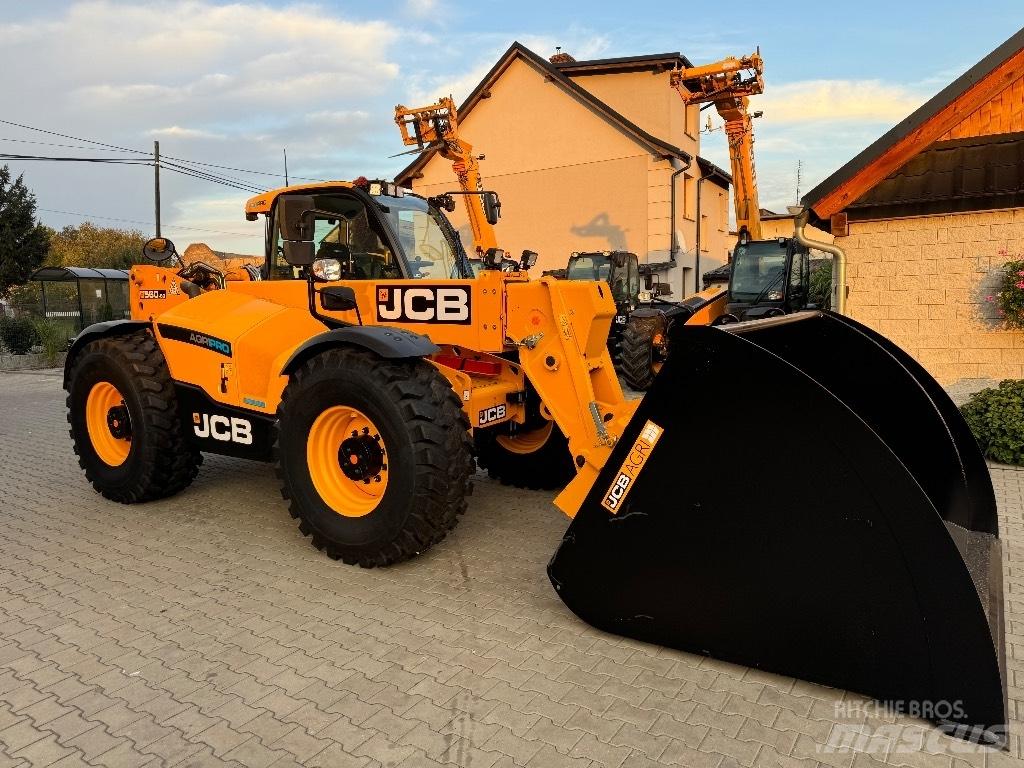 JCB 560-80 AGRI PRO Συστήματα τηλεχειρισμού για τη γεωργία