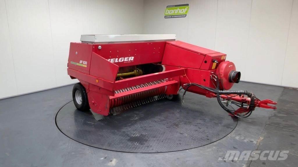 Welger AP 830 Ενσιρωκοπτικές μηχανές