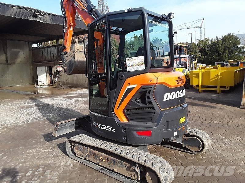 Doosan DX 35 Z Εκσκαφάκι (διαβολάκι) < 7t
