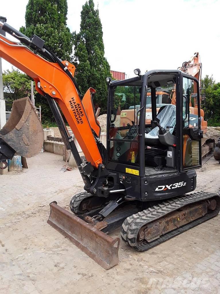 Doosan DX 35 Z Εκσκαφάκι (διαβολάκι) < 7t