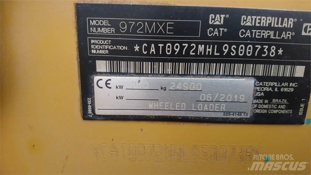 CAT 972MXE Φορτωτές με λάστιχα (Τροχοφόροι)