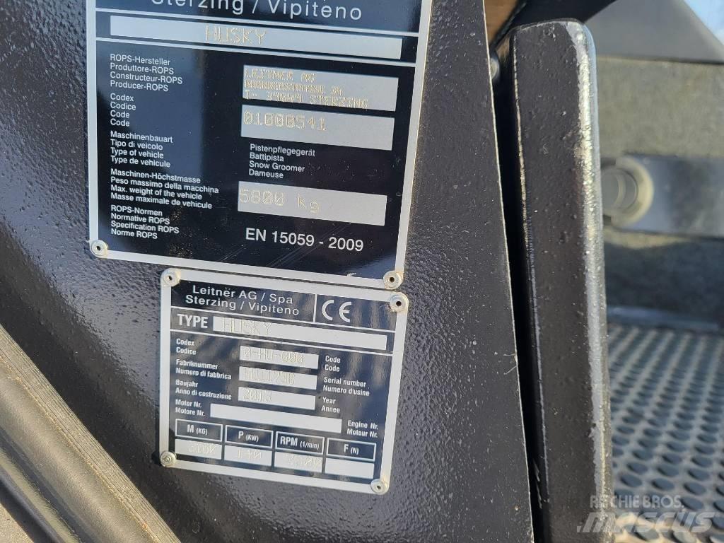 Prinoth Husky Χιονοστρωτήρες