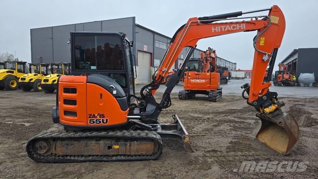 Hitachi ZX55-5A CLR Εκσκαφάκι (διαβολάκι) < 7t