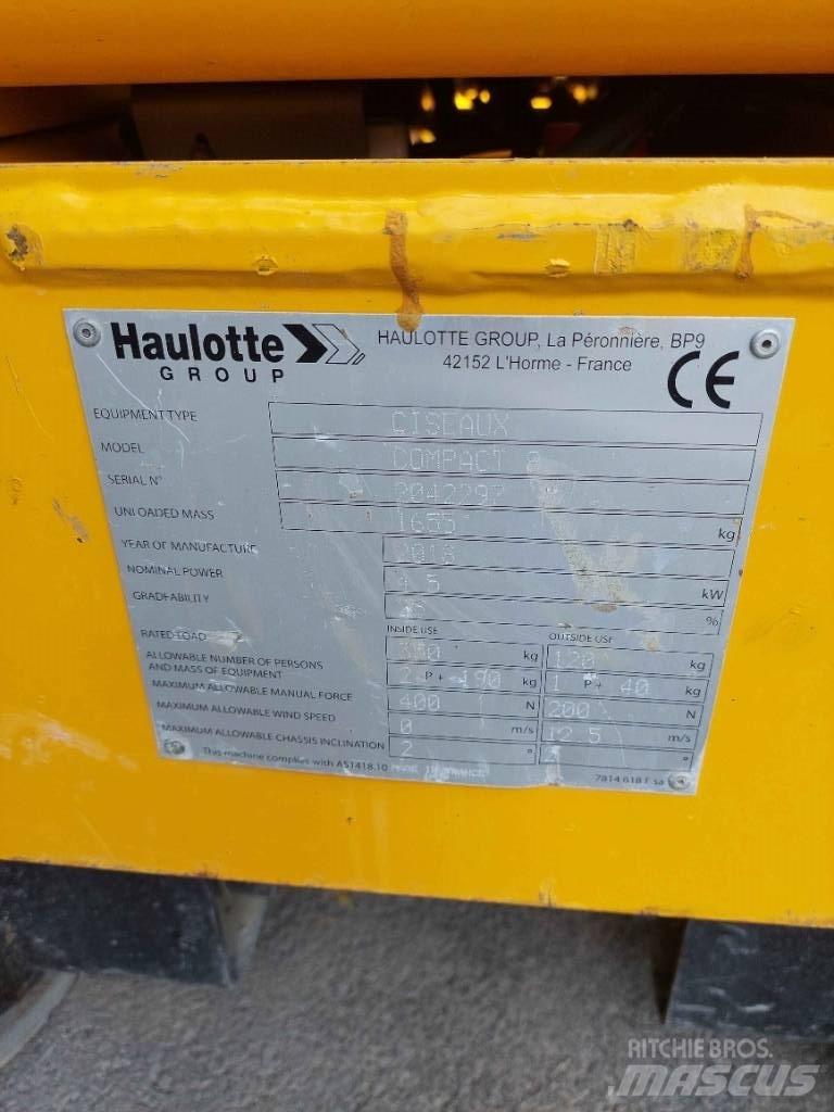 Haulotte Compact 8 Ανυψωτήρες ψαλιδωτής άρθρωσης