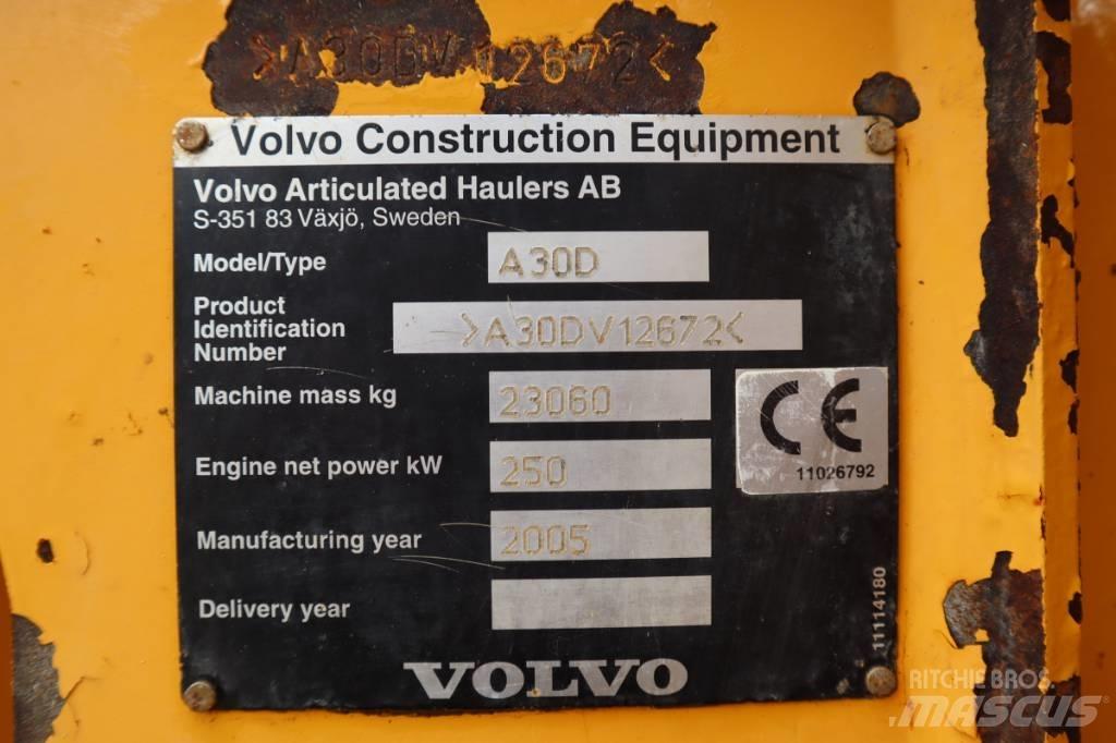 Volvo A30D Σπαστό Dump Truck ADT