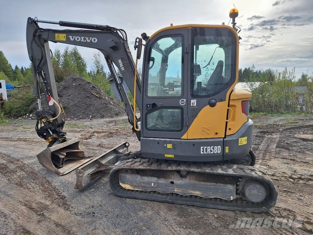 Volvo ECR 58 D Εκσκαφάκι (διαβολάκι) < 7t