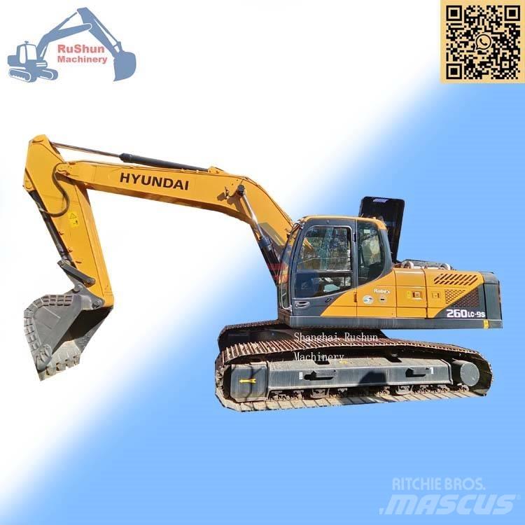Hyundai 260 LC Εκσκαφείς με ερπύστριες