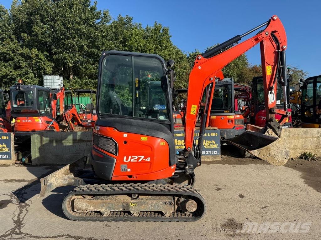 Kubota U 27-4 Εκσκαφάκι (διαβολάκι) < 7t